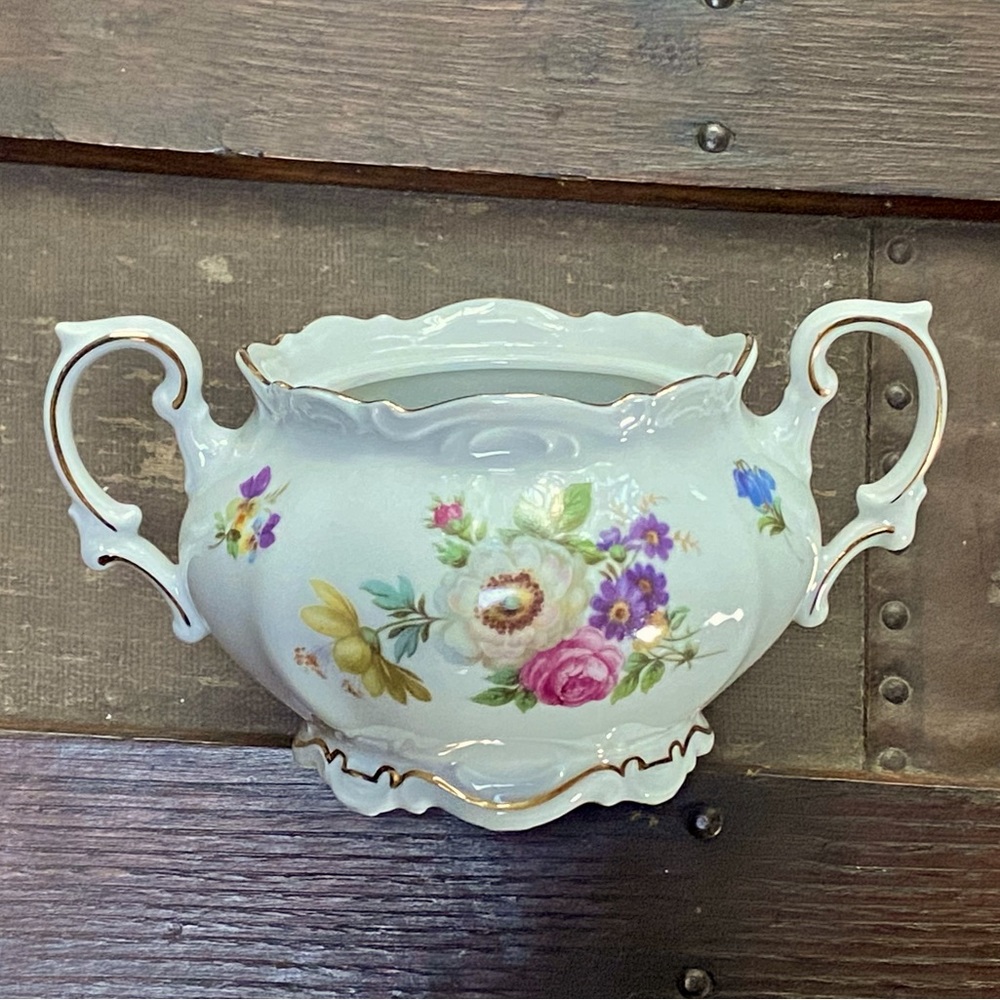 Meissen Floral by MITTERTEICH Sugar Bowl